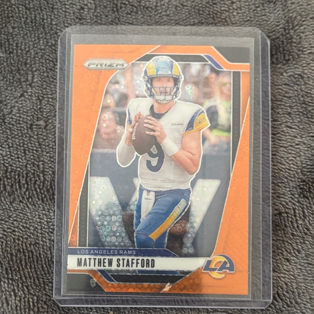 Los Angeles Rams Trading Card - Orange